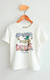 Camiseta Infantil Algodão Amada Por Deus - comprar online