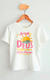 Camiseta Infantil de Algodão Amor De Deus Se Renova a Cada Manhã - Tipo Raro Kids