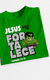 Camiseta Infantil de Algodão Jesus Me Fortalece - loja online