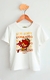 Camiseta Infantil de Algodão Seja Forte e Corajoso - Tipo Raro Kids