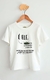 Camiseta Infantil de Algodão É Ele Por Ele - comprar online