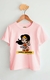 Camiseta Infantil de Algodão Menina Virtuosa - comprar online