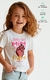 Camiseta Infantil de Algodão Cria Em Mim Um Coração Puro - Tipo Raro Kids