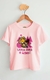 Camiseta Infantil de Algodão Amor Lança Fora o Medo - loja online