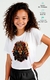 Camiseta Infantil de Algodão Leão Yeshua na internet
