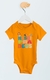 Body de Bebê Manga Curta Nasci Pra Deus - Tipo Raro Kids