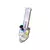 BONG DE VIDRIO DK6522A CALAVERA CROMADO - comprar online