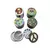 TRITURADOR METAL DISEÑOS 4 PARTES DK5031 - comprar online