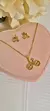 SETS DAMA ACERO DORADO REF.32-12