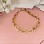 PULSERAS DAMA ACERO DORADO REF.253-24