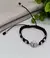 PULSERAS TEJIDAS PLATA REF.622-50