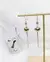 ARETES LARGOS ORO PLATA REF.276-32