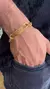 PULSERA CABALLERO ACERO DORADO REF.644-11