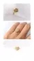 ANILLOS DAMA ACERO DORADO REF.50-18