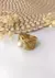 ANILLOS DAMA ACERO DORADO REF.146-21