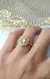 ANILLOS DAMA ACERO DORADO REF.9-13
