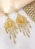 ARETES LARGOS ORO GOLFI REF.98-26