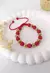 PULSERAS TEJIDAS ACERO DORADO REF.710-18
