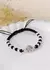 PULSERAS TEJIDAS PLATA REF.745-33