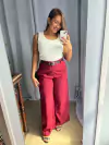 Calça Maria Marsala