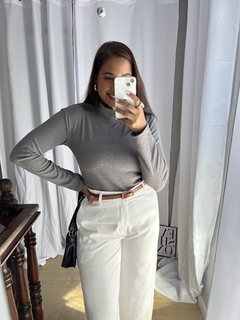 Blusa Gola Cinza - comprar online