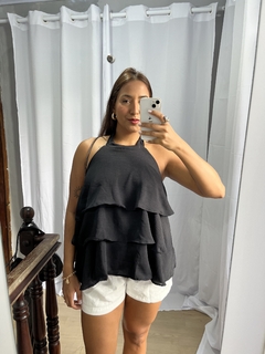 Blusa Gaia Preta - comprar online