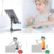 Imagem do Suporte de Mesa Universal Ajustável para Celular e Tablet até 7" Branco