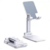Suporte de Mesa Universal Ajustável para Celular e Tablet até 7" Branco