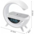 G Speaker Luminária Relógio c/ Som Bluetooth e Carregador Indução - comprar online
