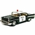 Chevrolet Bel Air 1957 policia Metal - loja online