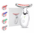 Massageador Facial Led Aparelho Tratamento Com Luz