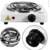Fogão Elétrico 1 Boca 110v Portátil Espiral 1000W Fogareiro