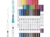 Kit Caneta Colorir Desenhos Ponta Dupla 2 Traços 80 Unidades na internet
