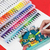 Kit Caneta Colorir Desenhos Ponta Dupla 2 Traços 80 Unidades