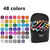 Kit Livro Colorir URSO BOB (Azul) + 48 Canetas - Estimula na internet