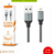 Cabo Iphone Lightinng-NCB-008S-PRETO