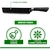 Kit de Facas Conjunto Profissional do Chef 6 Peças na internet