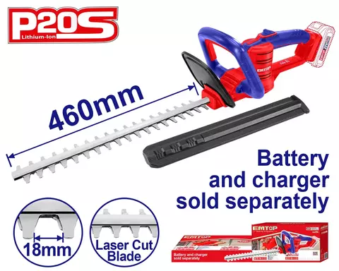 Cortacercos 460 mm inalámbrico (No incluye bateria y cargador) - comprar online