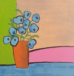 Flores Azuis