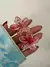 Broches Flor, Rojo