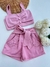 Conjunto Laço em linho - comprar online