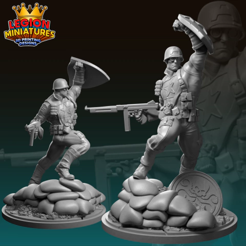 Capitão América WW2 - comprar online