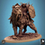 Orc Montando Dentes-de-Sabre 2 - comprar online