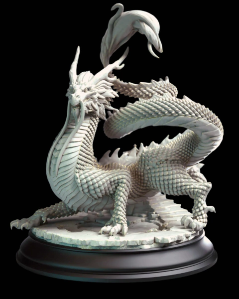 Dragão - Carmesim Oriental