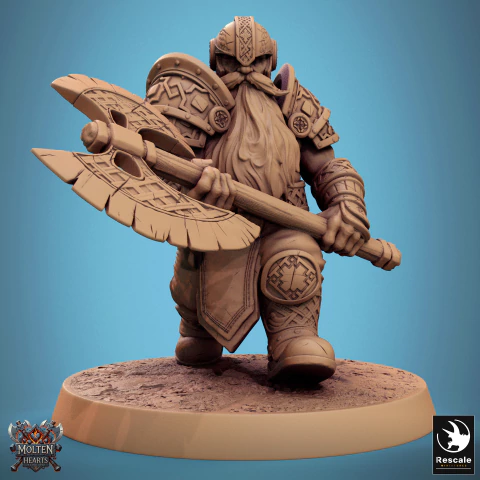 Anão Guerreiro Molten 9 - comprar online