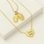 Colar duplo com filhos personalizado Dia das Mães - Banhado a Ouro 18k