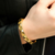 Bracelete Pirâmide Ouro 70mm - Pandoá Acessórios
