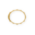 Bracelete Pirâmide Ouro 70mm na internet