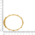 Bracelete Pirâmide Ouro 70mm - loja online