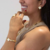 Anel Trevo Ouro Gelo N° 19 - loja online